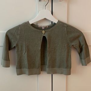 Bonpoint summer cardigan 6T